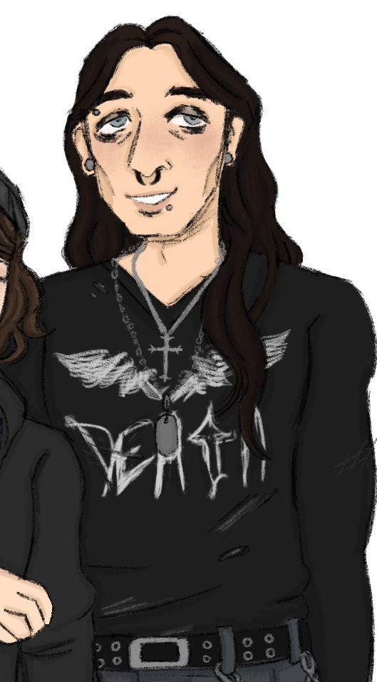 a drawing of Roman Cadogan